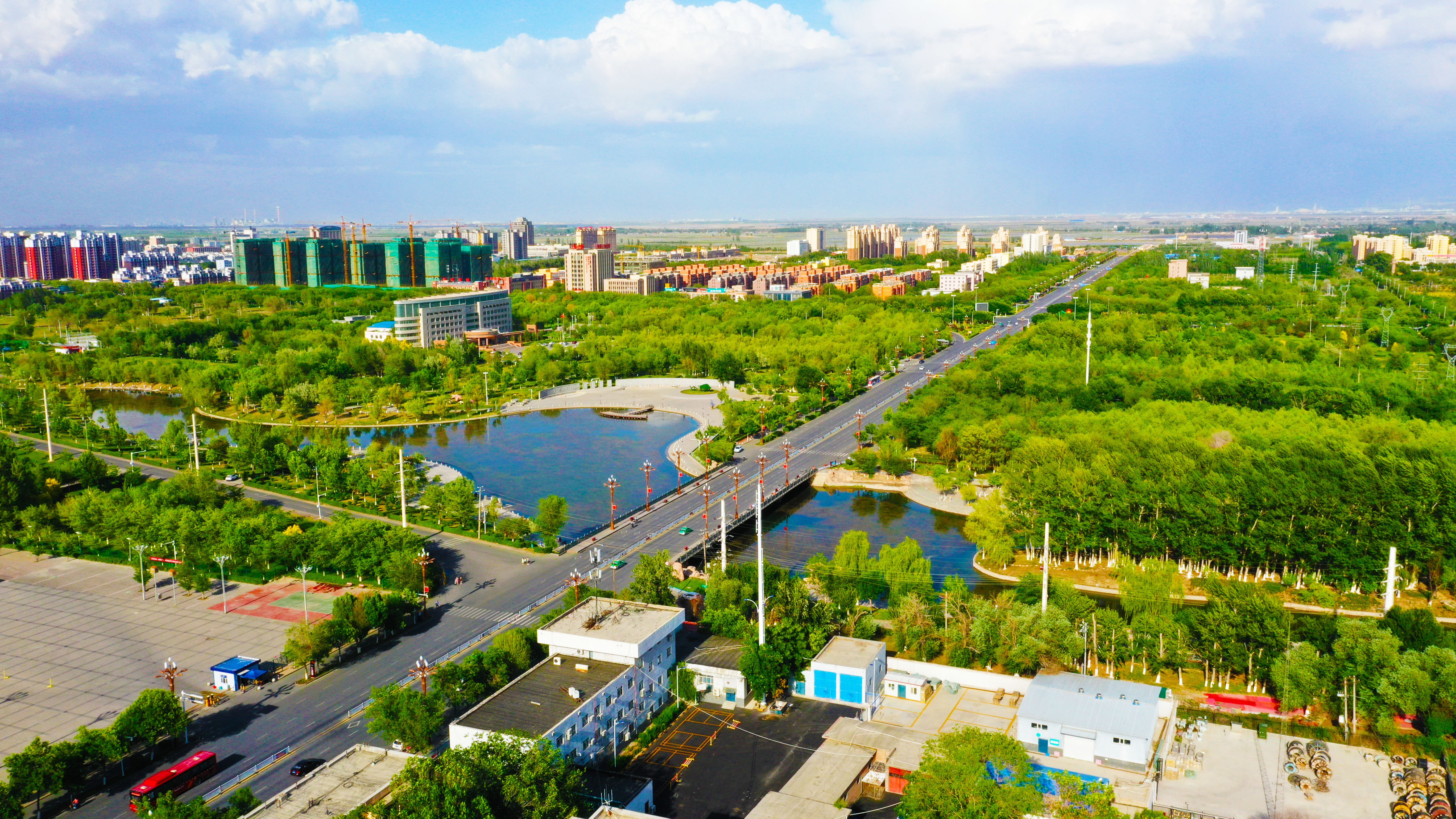 六师五家渠市内外兼修提颜值